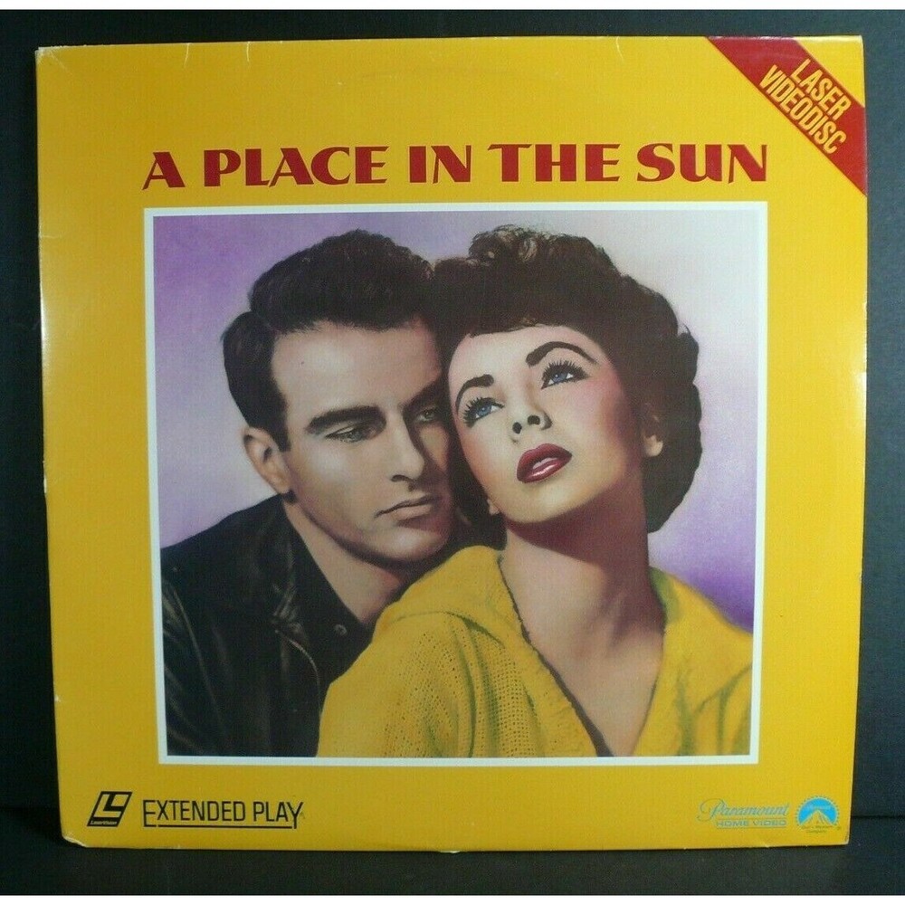 A Place In The Sun - Keefe Braselle, Anne Revere, Fred Clark 1951 - Laser Disc